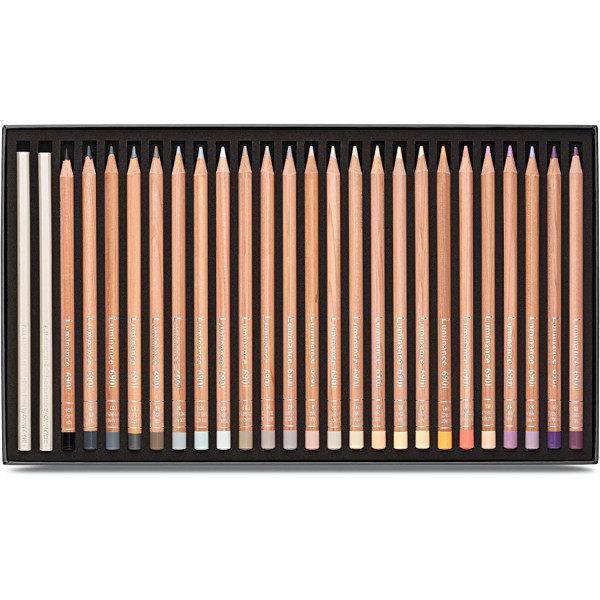 Boite de 76 crayons de couleur Luminance 6901 Caran d'Ache