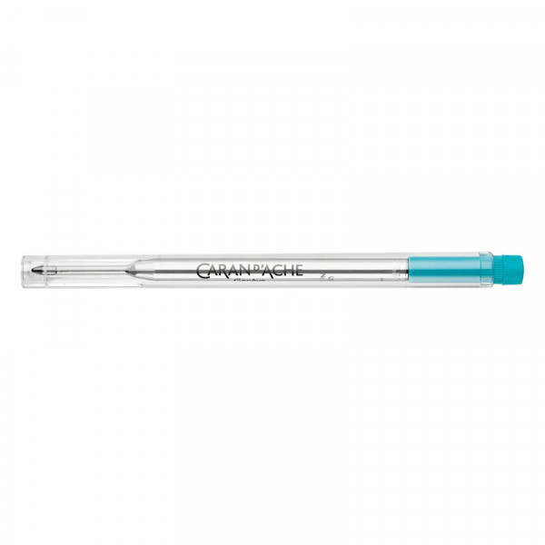photo-Recharge - Cartouche - Stylo à bille - GOLIATH - Carand'Ache - Turquoise - Pointe M