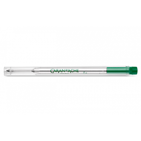 Recharge - Cartouche - Stylo à bille - GOLIATH - Caran d'Ache - Vert - Pointe M