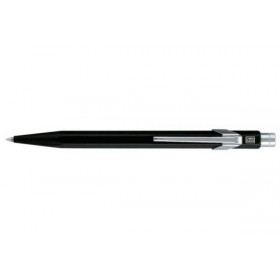 photo-Stylo à bille - Corps noir - Métal - Encre bleue - Pointe moyenne - Carand'Ache - 849