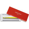 Stylo plume - Jaune fluo - Métal - Plume moyenne - Rechargeable - Caran d'Ache - 849