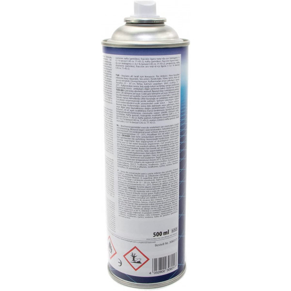 2 bombes de protection bas de caisse - 500 ml - Presto + pistolet professionnel pour bombe de peinture