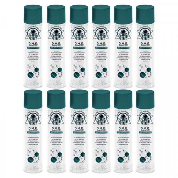 photo-12 bombes aérosol de gaz d'extraction DME dimethyl ether Champ High 420ml