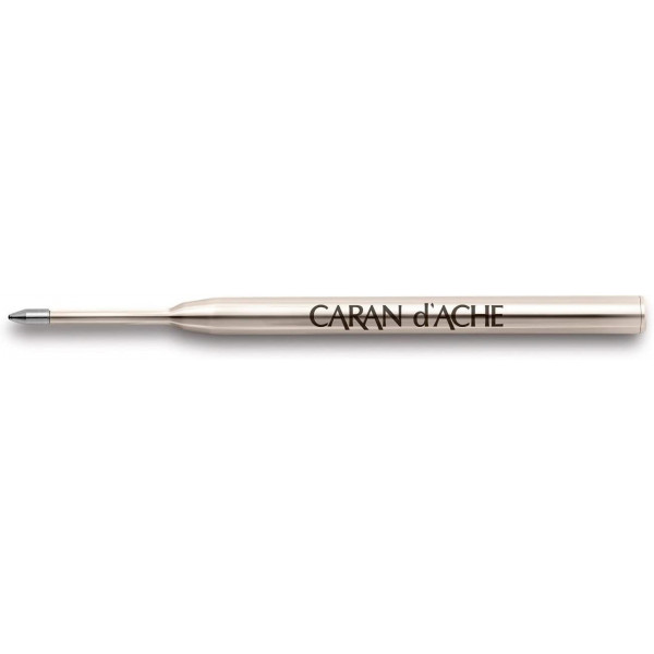 2 Recharges - Cartouche - Stylo à bille - GOLIATH - Caran d'Ache - Bleu - Pointe M