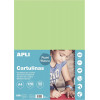 photo-Carton de couleur vert clair A4 170 g 50 feuilles - Apli