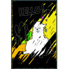 photo-Cartes à colorier - Cartes noires à gratter - Lama - 3 modèles - 10 x 15 cm