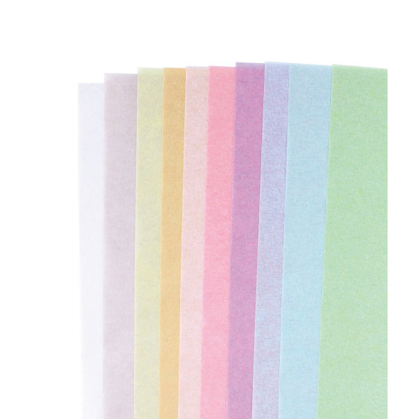 photo-Papier de soie - Couleurs pastel - 68 x 50 cm - CTOP