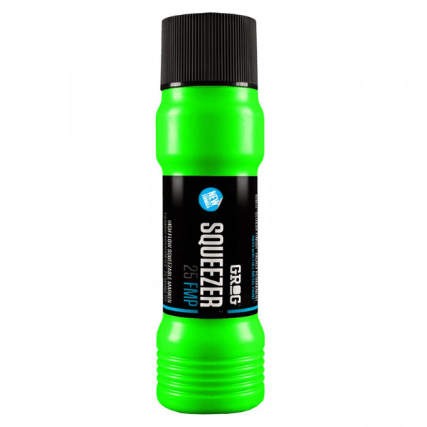 photo-Grog - Squeezer 25 FMP - Vert fluo - Marqueur peinture - Street-art