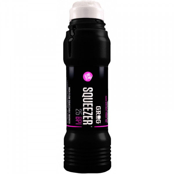 photo-Grog - Squeezer 25 BPI - Noir Death Black - Marqueur peinture - Street-art
