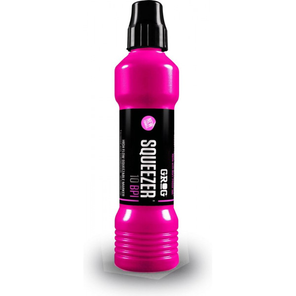 photo-Grog - Squeezer 10 BPI - Rose Jellyfish fuchsia - Marqueur peinture - Street-art
