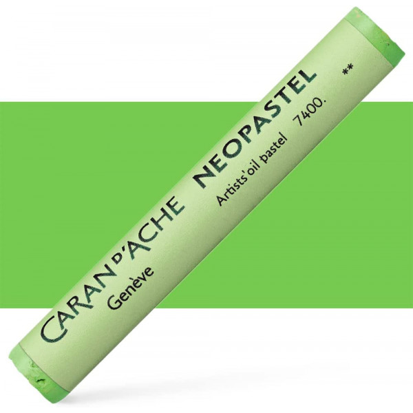 photo-Pastel tendre à l'huile - Vert de Mai - Neopastel - Caran d'Ache