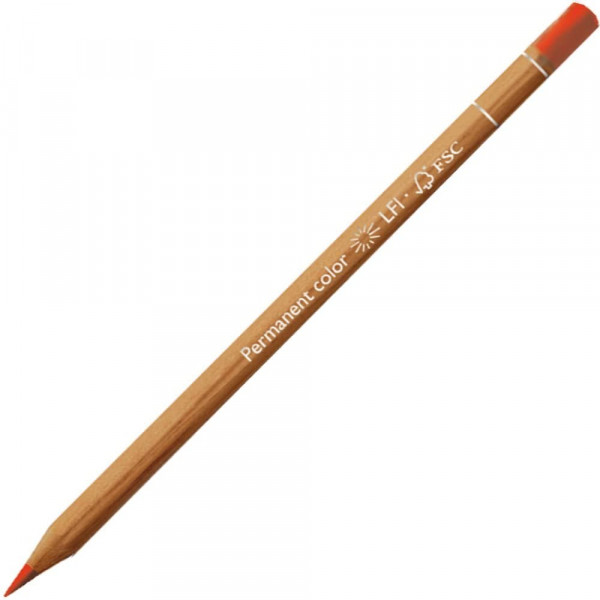 photo-Crayon de couleur - Rouge permanent - Carand'Ache - Luminance 6901
