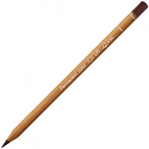 photo-Crayon de couleur - Sienne brûlée - Carand'Ache - Luminance 6901