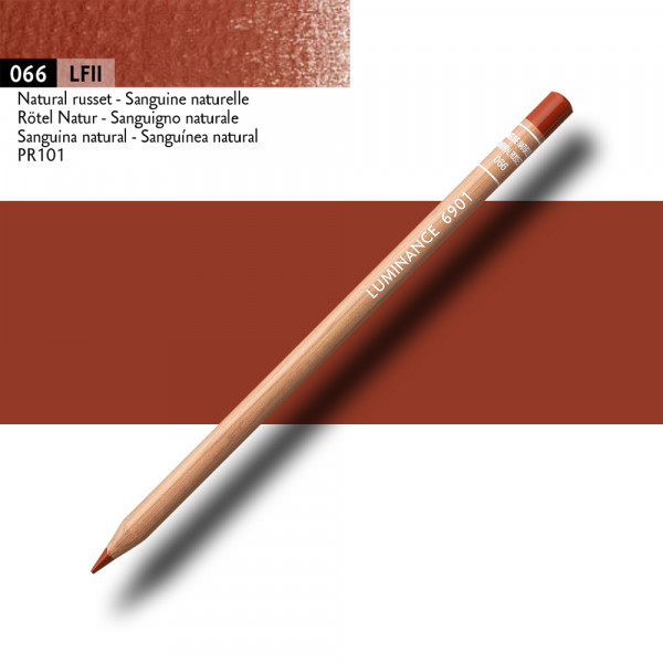 Crayon de couleur - Sanguine naturelle - Caran d'Ache - Luminance 6901