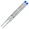 photo-Recharges pour stylo gel - Sheaffer - Bleu - Pointe fine - Lot de 2 recharges