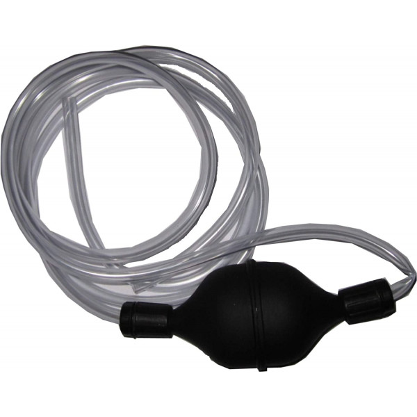 photo-Pompe à siphon - Manuelle - Pour essence, plomberie - 180 cm de longueur