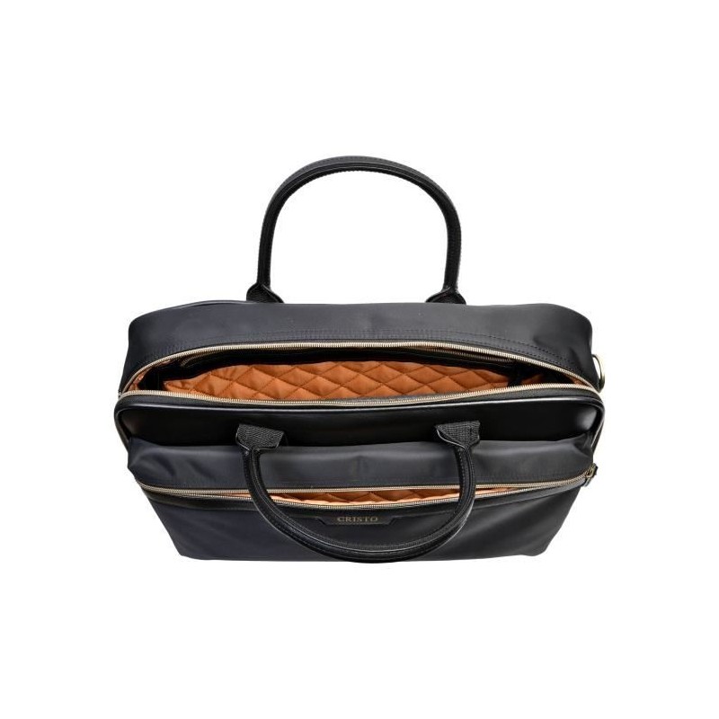 Sacoche Ordinateur 1 Compartiment + Pochette - Cristo | Surdiscount