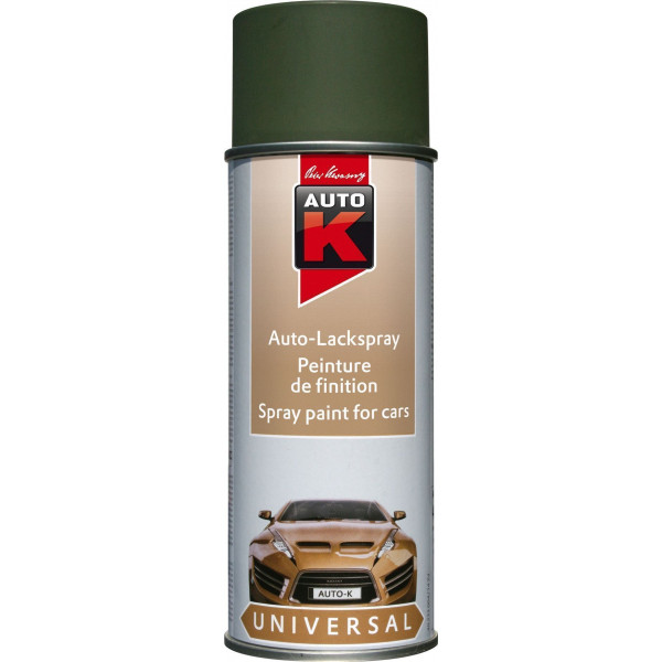 photo-Bombe de peinture - Vert olive nato - RAL 6031 - Carrosserie - Auto - Moto - Auto K