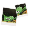 Kit pour décorer une boîte à mouchoirs - Dinosaure - 7 pièces en carton