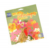 Coloriage - Adulte - Enfant - Fleurs - Nature - Impression dorée - Carnet