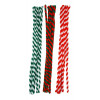 photo-Chenilles - Loisirs créatifs - Blanc/Rouge - Vert/Rouge - 30 cm longueur