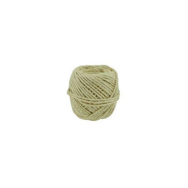 photo-Rouleau de ficelle - Fibres naturelles - 47m longueur - 3mm diamètre - Viso