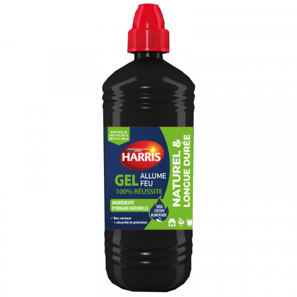 photo-Produit allume feu - Gel - Barbecue - Cheminée - Ingrédients origine naturelle - 850ml