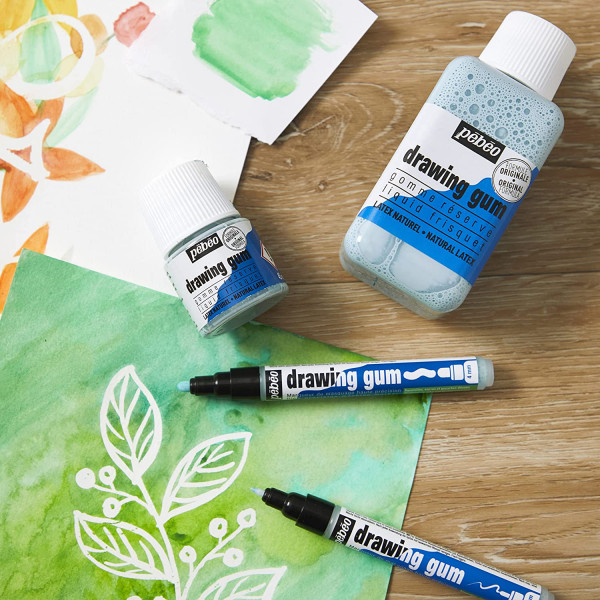 Flacon - Drawing gum - Liquide de masquage - 250ml - Pébéo