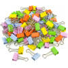 Pinces à clip - Petite taille - 19mm - Accessoires de bureau - Boîte de 80 unités