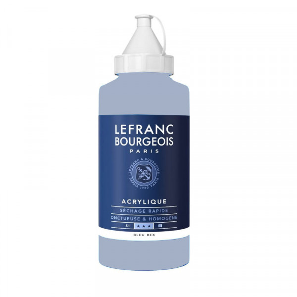 photo-Peinture acrylique - Bleu rex - 067 - Fine - Lefranc Bourgeois - Bidon 750ml