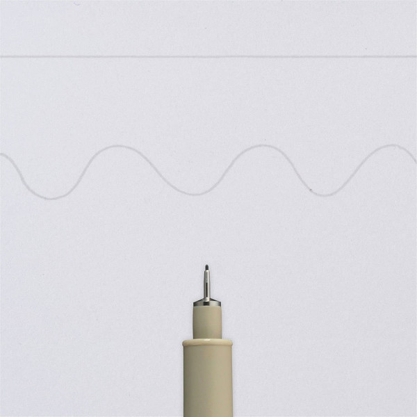 Feutre Pigma Micron 01 Sakura pointe extra fine 0.25mm gris clair