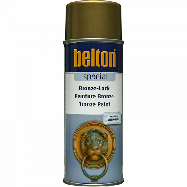 photo-Bombe de peinture Belton effet bronze or 400ml