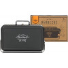 Barbecue portable - Pour pique-nique camping - Noir - Acier inoxydable