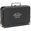 Barbecue portable - Pour pique-nique camping - Noir - Acier inoxydable