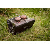 Barbecue portable - Pour pique-nique camping - Noir - Acier inoxydable