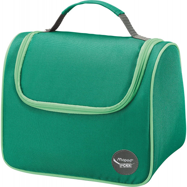 photo-Sac à déjeuner et goûter - Isotherme - Pour enfants - Vert - Picnik - Maped