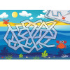 Jeux et dessins pour enfant - Mallette de voyage - Ardoise effaçable - Maped - Travel board