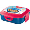 Boîte à déjeuner - Plastique - Bleu Rouge - 1 compartiment - 740ml - 16 x 16 cm - Maped