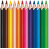 12 mini crayons de couleur - Coloriage - Très résistants - Maped - Color'Peps Strong