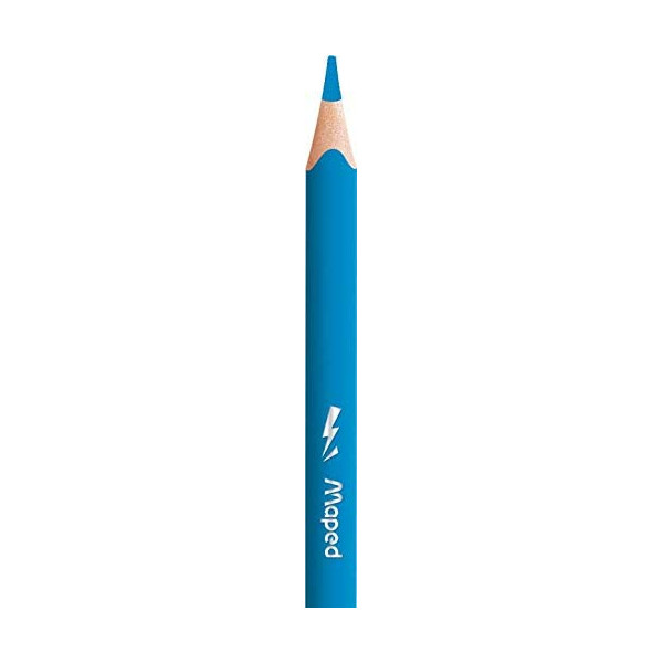 12 mini crayons de couleur - Coloriage - Très résistants - Maped - Color'Peps Strong