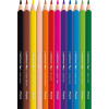 12 crayons de couleur - Large - Coloriage - Très résistants - Maped - Color'Peps Strong