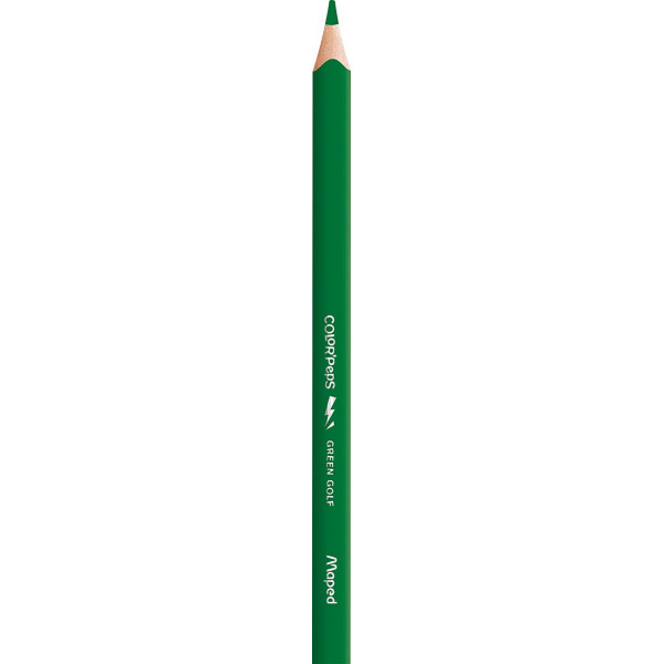 12 crayons de couleur - Large - Coloriage - Très résistants - Maped - Color'Peps Strong