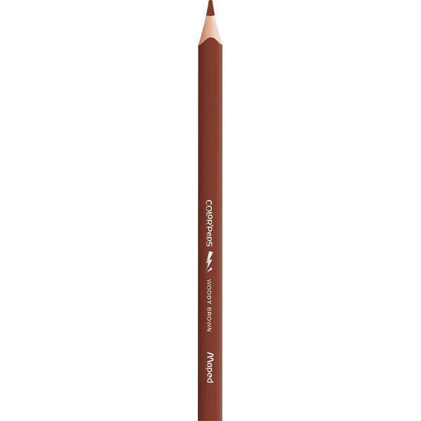 12 crayons de couleur - Large - Coloriage - Très résistants - Maped - Color'Peps Strong