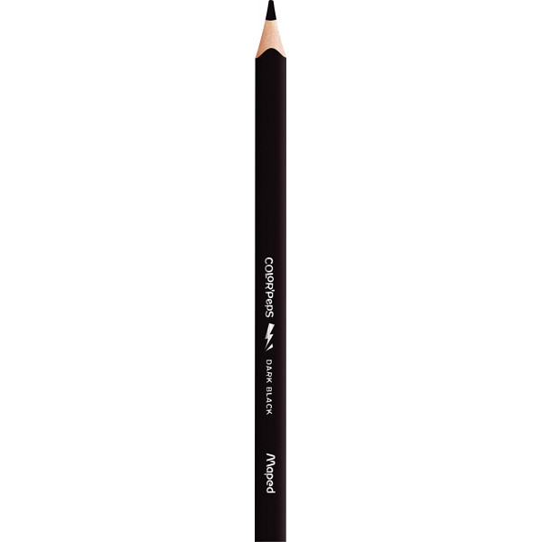 12 crayons de couleur - Large - Coloriage - Très résistants - Maped - Color'Peps Strong