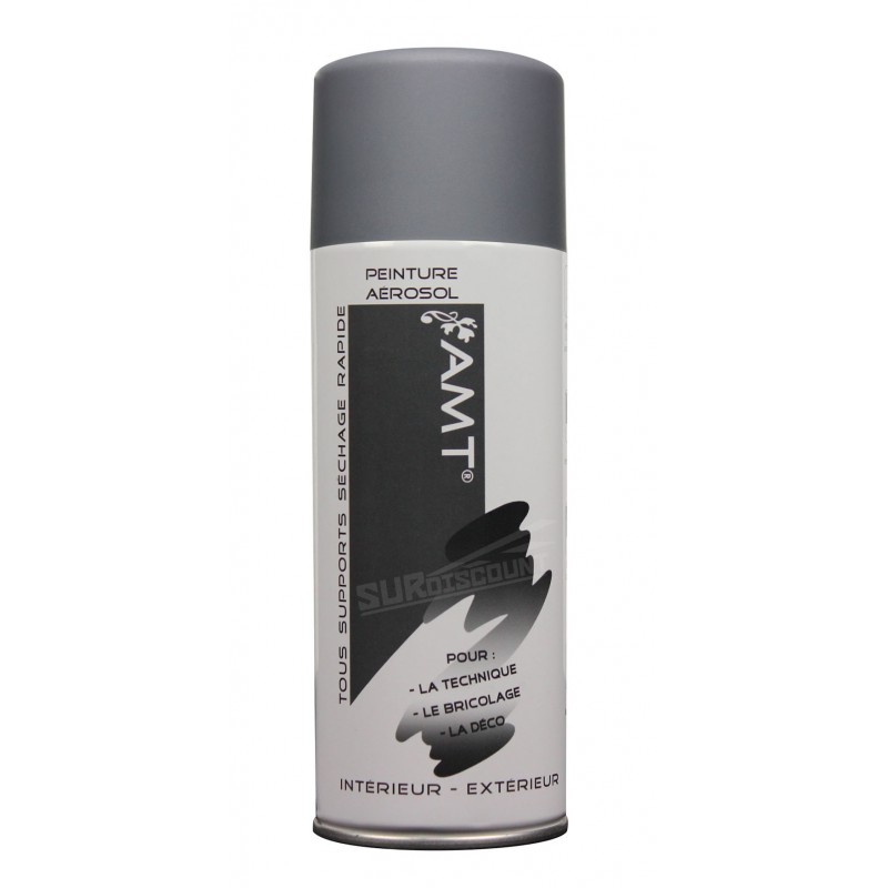 photo - Bombe de peinture - Gris mat - AMT - 330ml