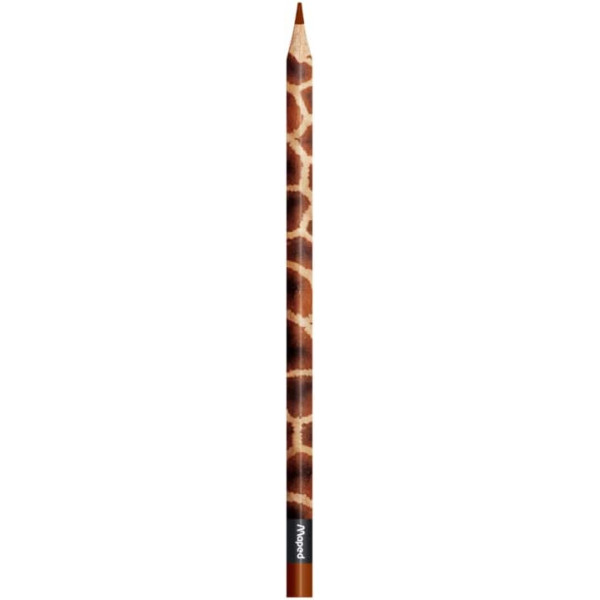 12 crayons de couleur - Assortiment - Color'Peps Animal - Maped