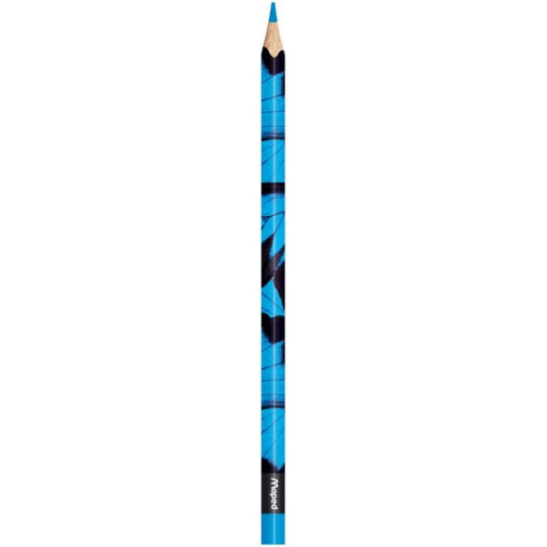 12 crayons de couleur - Assortiment - Color'Peps Animal - Maped