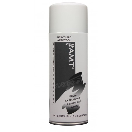 photo - Bombe de peinture - Blanc brillant - AMT - 330ml