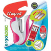 Petite agrafeuse - Pour agrafes 24/6 26/6 - Ergonomique - Coloris aléatoire - Maped