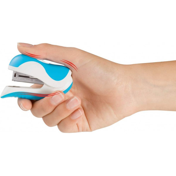 Petite agrafeuse - Pour agrafes 24/6 26/6 - Ergonomique - Coloris aléatoire - Maped